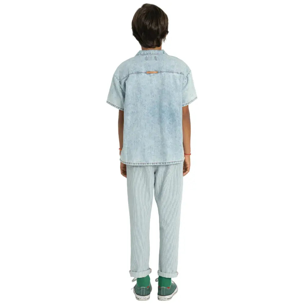 Chemise Denim Bleu Délavé Piupiuchick