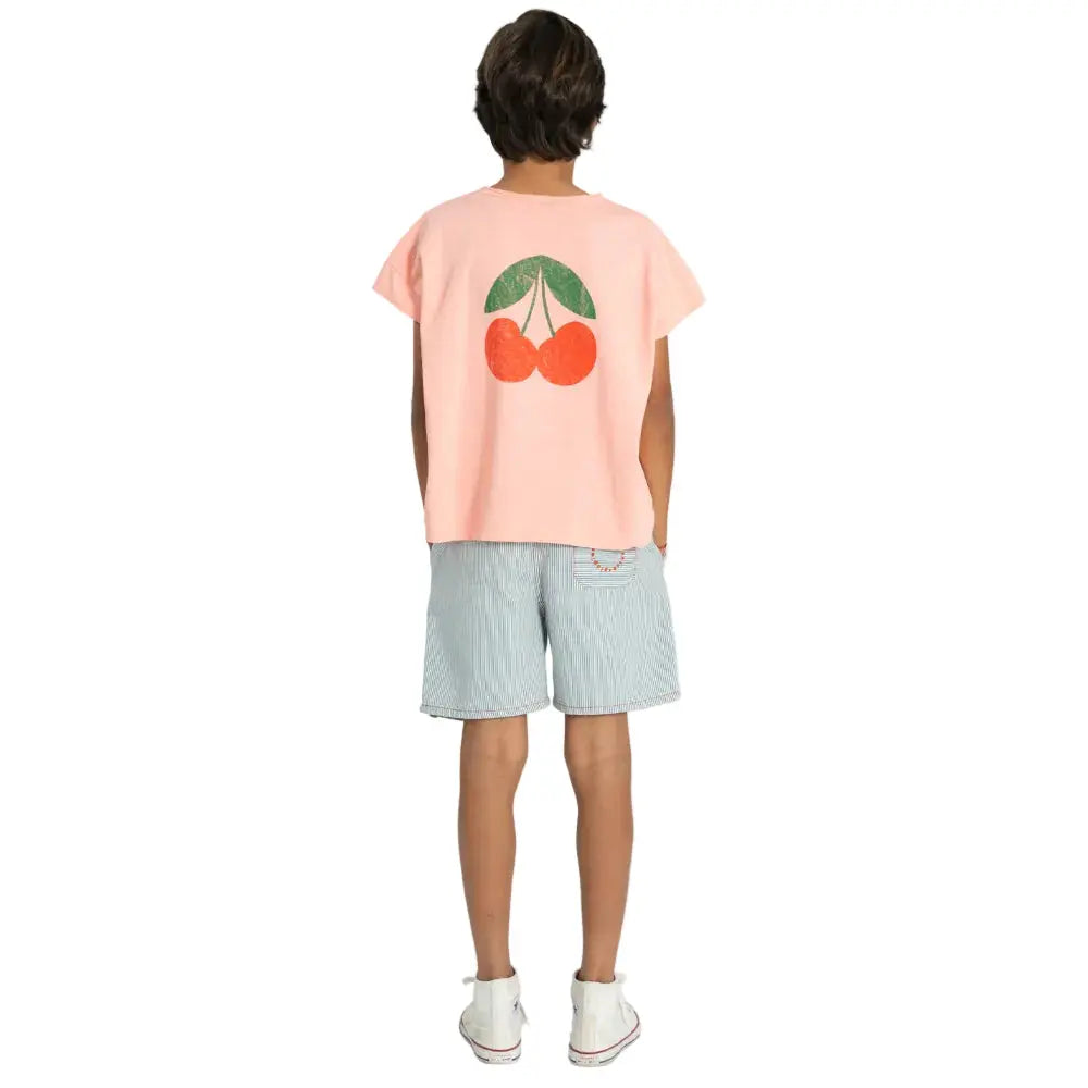 Short Denim Rayé Bleu Piupiuchick