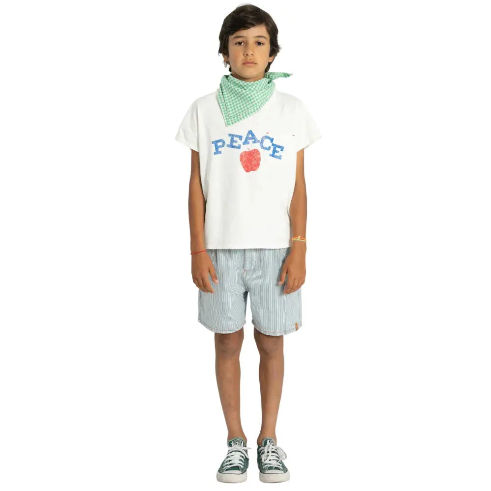 T-shirt Peace Ecru Piupiuchick