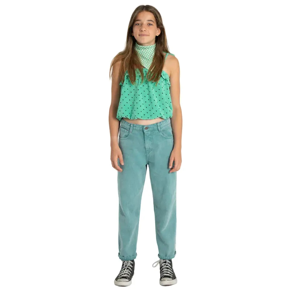 Jean Unisexe Vert Piupiuchick