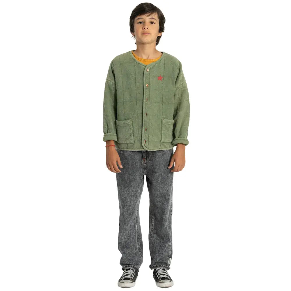 Veste Paded Washed Green Piupiuchick