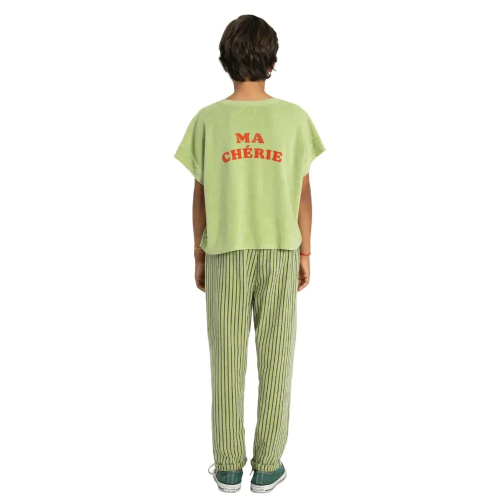 Pantalon Green Indigo Stripes - LA CABANE - Piupiuchick