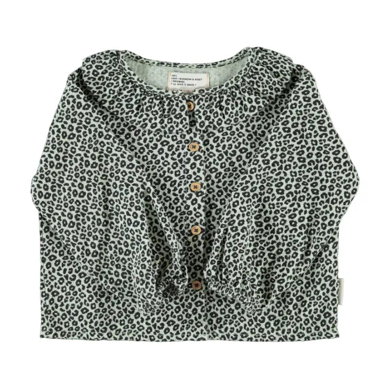 Blouse Mint Animal Print Piupiuchick