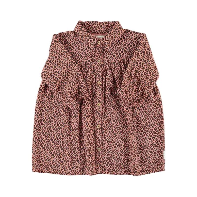 Robe Pink Animal Print Piupiuchick