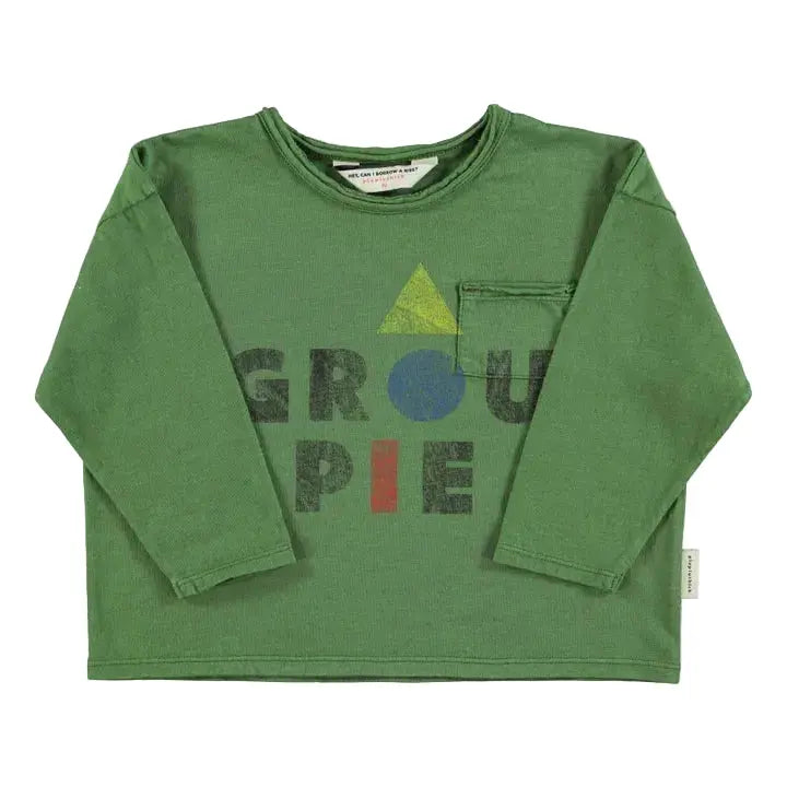 T-shirt Groupie / Vert Piupiuchick