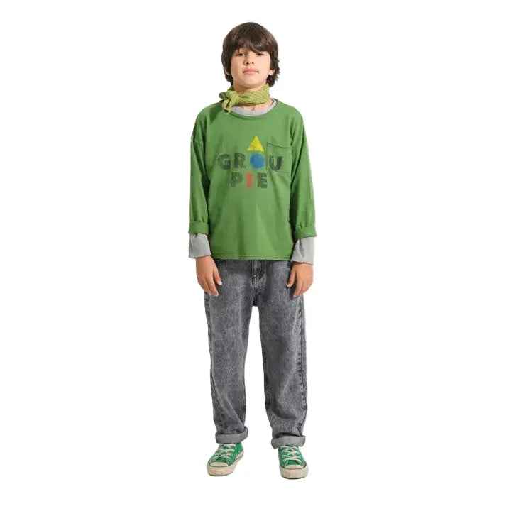 T-shirt Groupie / Vert Piupiuchick