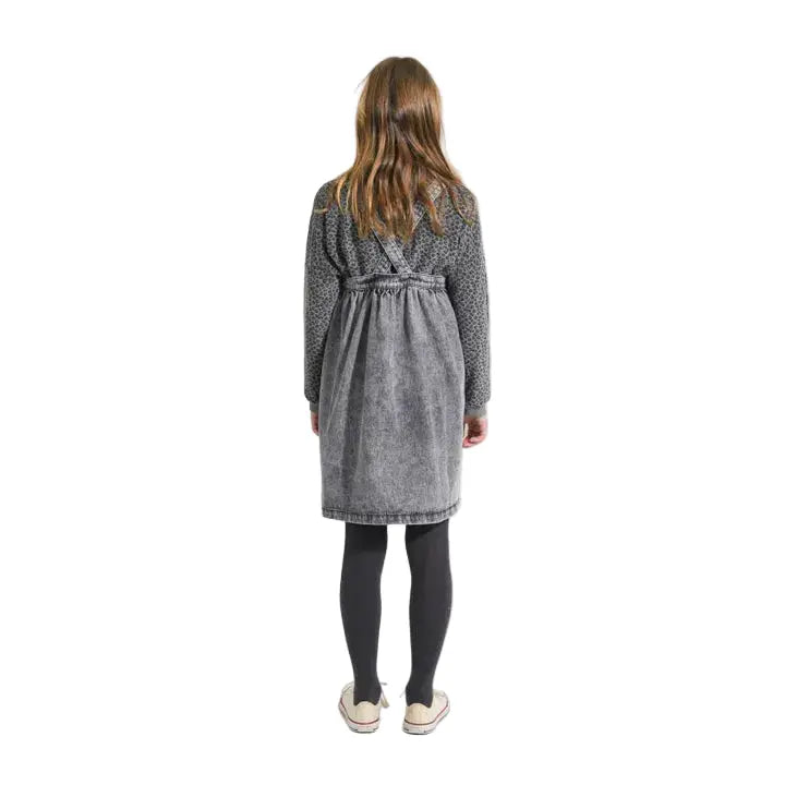Sweat Léopard Eponge Coton Bio / Gris Piupiuchick