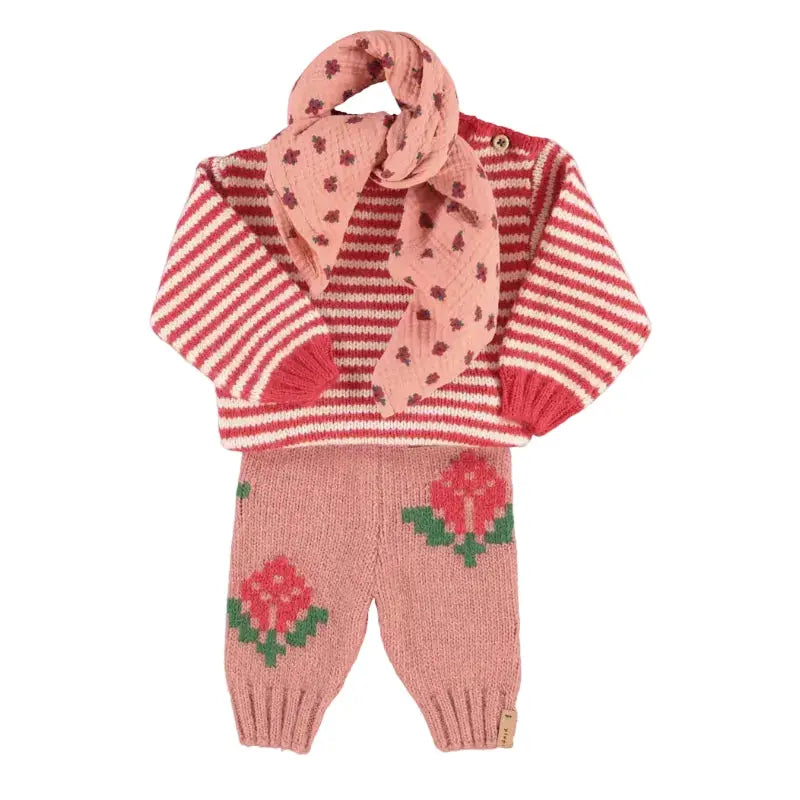 Legging Pink Flowers Piupiuchick