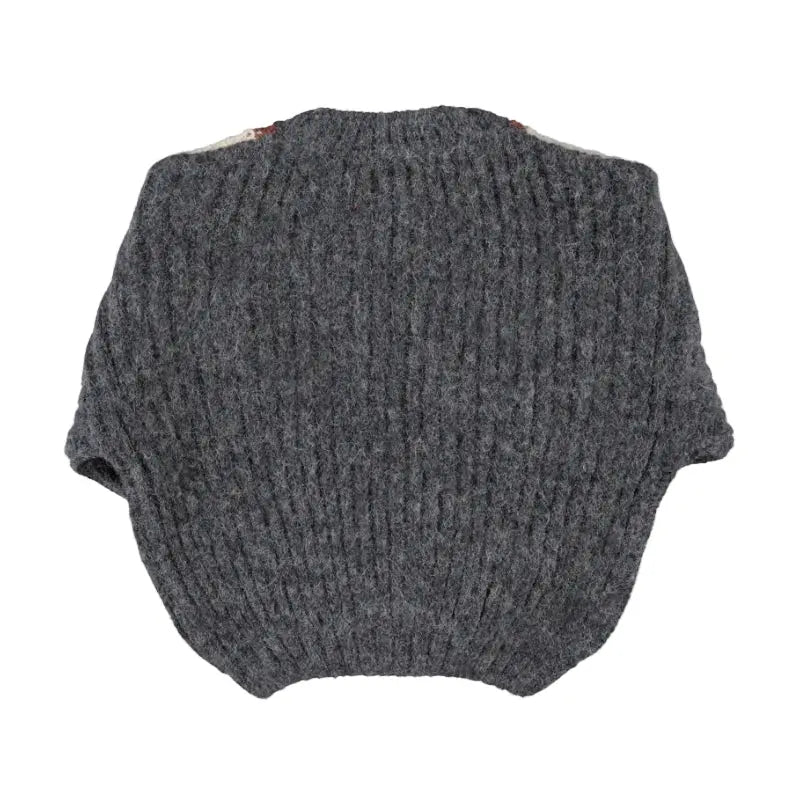 Pull Dark Grey Multi Geo Piupiuchick
