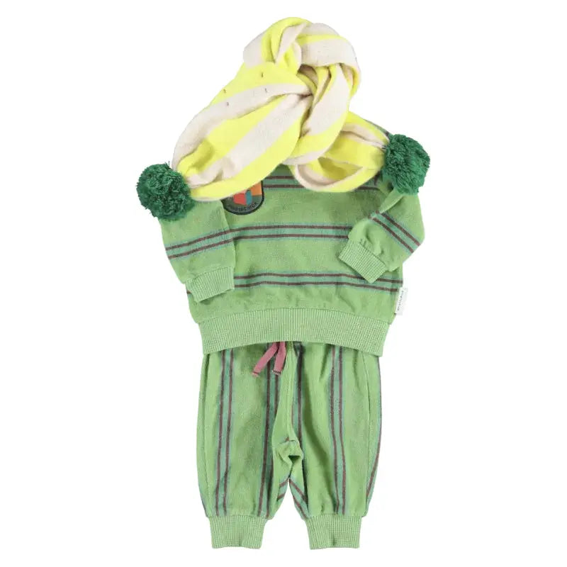 Sweat Green Stripes Piupiuchick