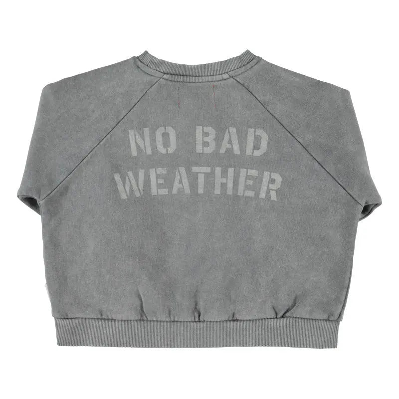 Sweat Grey Sun Print Piupiuchick