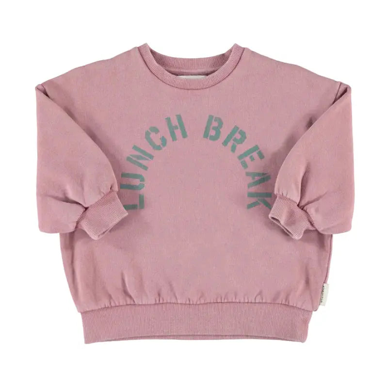 Sweat Pink Lunch Print Piupiuchick
