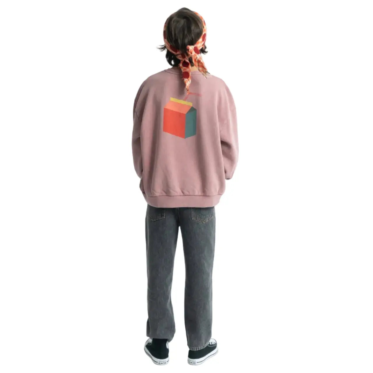 Sweat Pink Lunch Print Piupiuchick