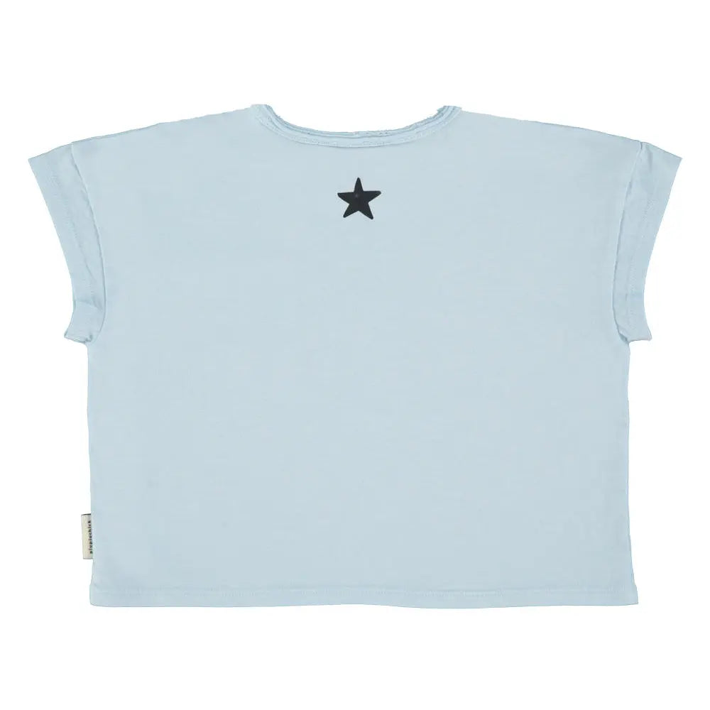 T-shirt Piupiuchick Est 2012 Bleu Ciel Piupiuchick